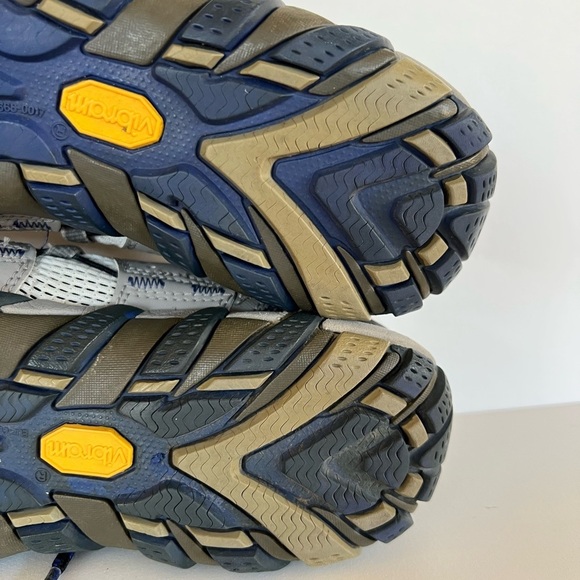 Merrell Men\'s Waterpro Maipo All-Terrain Water Shoes, Drizzle Gray Navy Blue, 8 main image 8